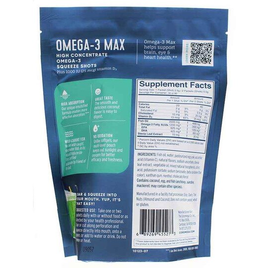 MAX High Concentrate Omega-3, COM